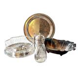 Silver Sensations / Bowls, Platters, Creamer and Footed Dish