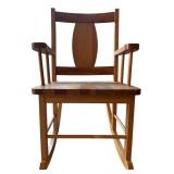 Vintage Children Wooden Chairs including a Rocking Chair