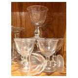 Lot of Clear Glasses / Parfait, Wine and More