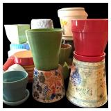 Bright and Beautiful Planters in All Sizes