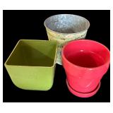 Bright and Beautiful Planters in All Sizes