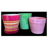 Bright and Beautiful Planters in All Sizes