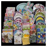 Large Lot of Every Occasions Party Supplies including, Christmas. Easter, Fall, Spring and More