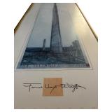 Framed Print "The Illinois" by Frank Lloyd Wright