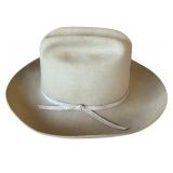 Three Beautiful Black, Cranberry and Cream Hats by Justin Taylor and Dynafelt Cattlemen