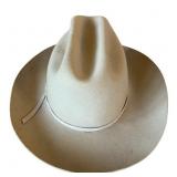 Three Beautiful Black, Cranberry and Cream Hats by Justin Taylor and Dynafelt Cattlemen