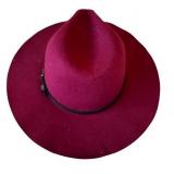 Three Beautiful Black, Cranberry and Cream Hats by Justin Taylor and Dynafelt Cattlemen