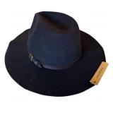 Three Beautiful Black, Cranberry and Cream Hats by Justin Taylor and Dynafelt Cattlemen