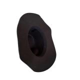 Three Beautiful Black, Cranberry and Cream Hats by Justin Taylor and Dynafelt Cattlemen