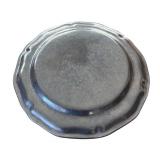 Vintage Pewter by Pewtarex including One Plate and Four Porridge Bowls