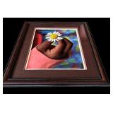 Tamber Sherman 2009 Beautiful Picture of Childs Hand with Flower