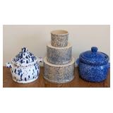 Vintage Stoneware Bowls and Tureens