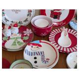 Large Variety of Ceramic Christmas Plates