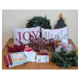 Christmas Accent Pillows and Decor