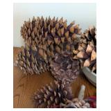 Large Holiday Pinecones