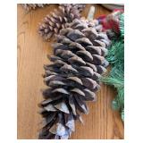 Large Holiday Pinecones