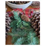 Large Holiday Pinecones