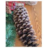 Large Holiday Pinecones