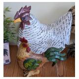 Assorted Decorative Roosters