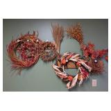Fall Wreaths and Foliage