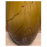 Large Decorative Glass Vase