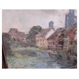 Framed Scenic Jules Rene Herve Print