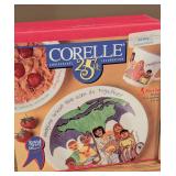 Pair of Corelle 25th Anniversary Childs Dish Sets