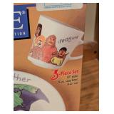 Pair of Corelle 25th Anniversary Childs Dish Sets