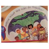 Pair of Corelle 25th Anniversary Childs Dish Sets