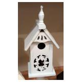 Three Decorative Birdhouses