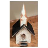 Three Decorative Birdhouses