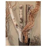 Decorative Vases and Twigs