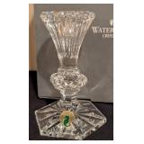 Pair of Waterford Crystal Chatham Candleholders