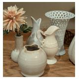Pretty Assortment of Ceramic Vases and Pitchers