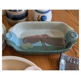 Lovely Stoneware Dishes including Artisan Pottery Dishes