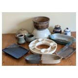 Lovely Stoneware Dishes including Artisan Pottery Dishes