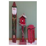Outdoor Wooden Christmas Decor