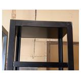 Pair of Espresso Wood Bookshelves