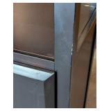 Pair of Espresso Wood Bookshelves