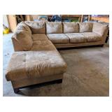 Taupe Sectional Sofa