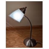 Adjustable Silver Desk Lamp