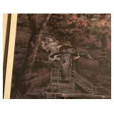 Small Framed Autumn Shoreline Print by Terry Redlin