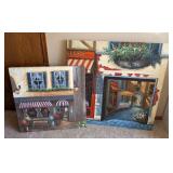 Pair of Large Cafe Canvas Prints