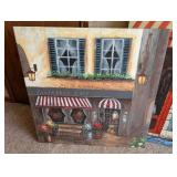 Pair of Large Cafe Canvas Prints