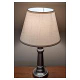 Petite Silver Table Lamp