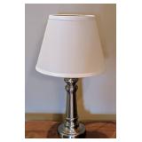 Petite Silver Table Lamp
