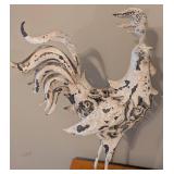 Rustic Rooster and Wood Box Decor