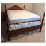 Vintage Full Size Wood Bed Frame