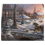 Racing Home Framed Terry Redlin Print