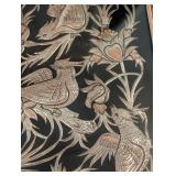 Vintage Persian Framed Copper Art Wall Hanging